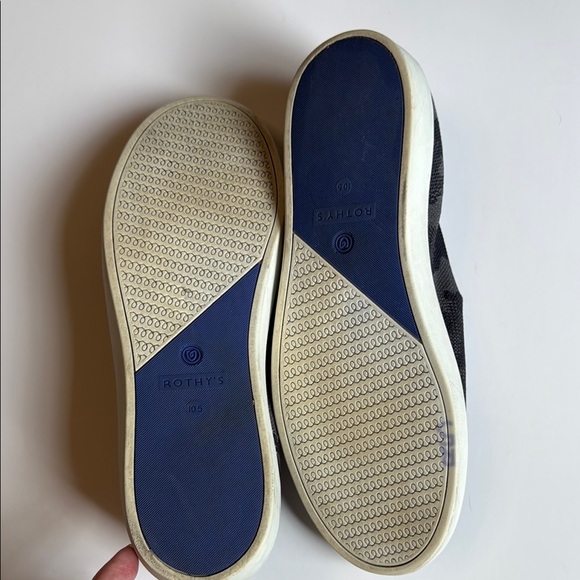 Rothy's Black and Gray Camo Slip-On Sneakers - Picture 3 of 3